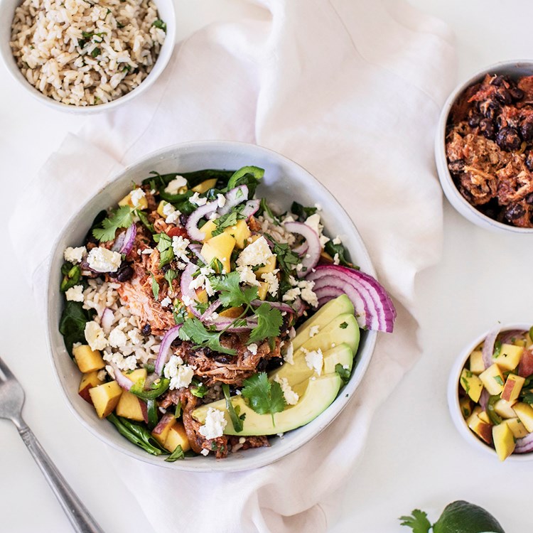 Picture of Pulled Pork Burrito Bowl 